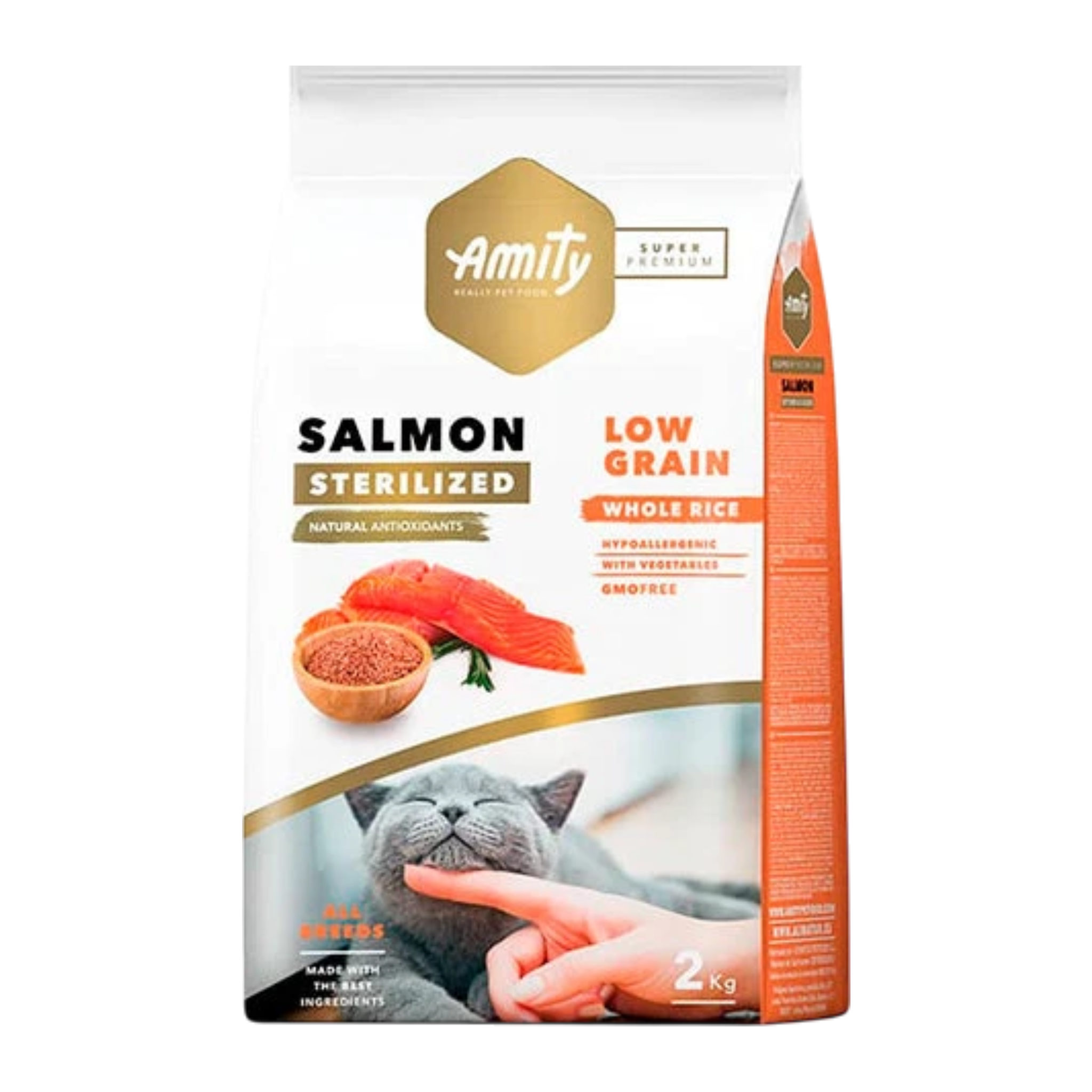Amity Amity SP Low Grain Salmon Adult Cat Sterilized
