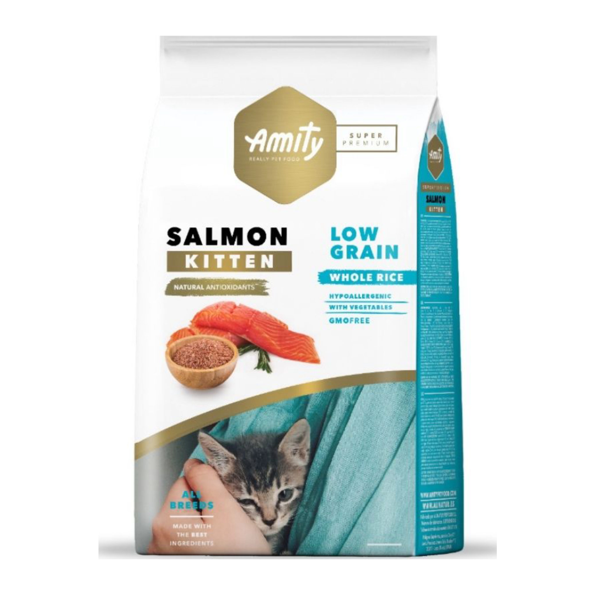 Amity Amity SP Low Grain Salmon Kitten